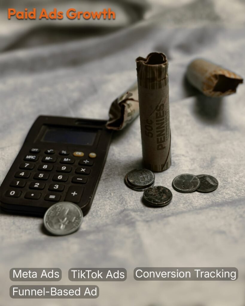 Paid ads growth strategy with PPC advertising and social media ads for business growth