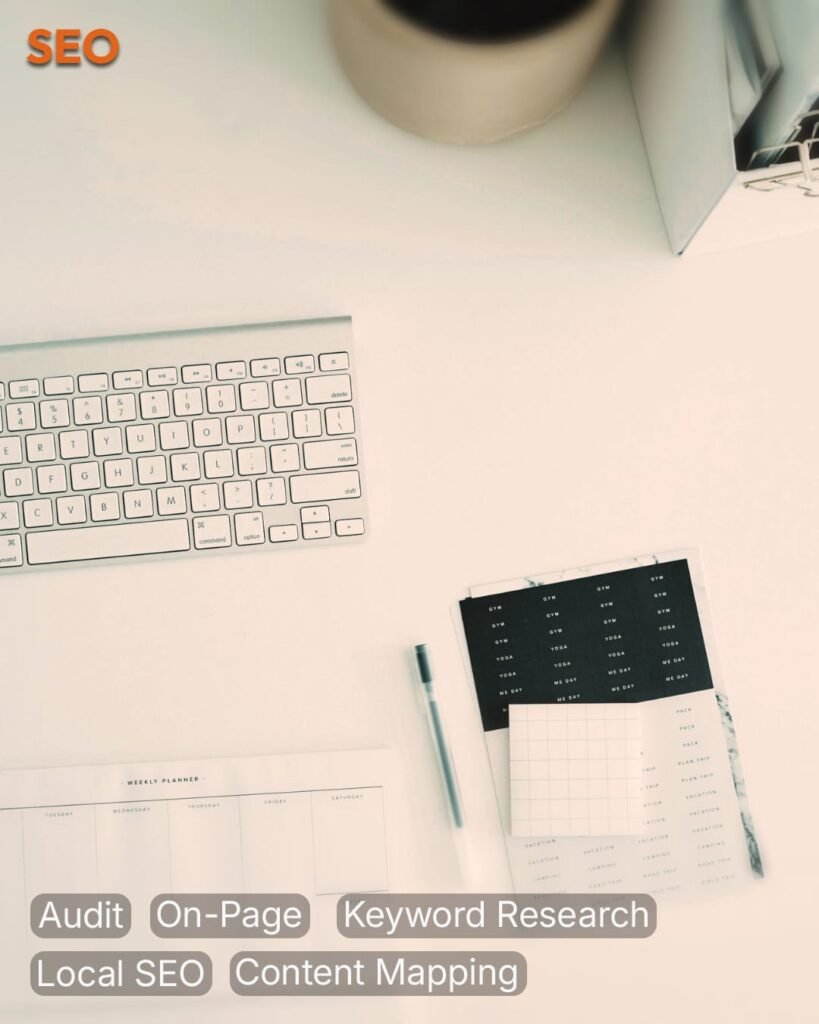 Search engine optimization SEO services to improve website ranking and online visibility